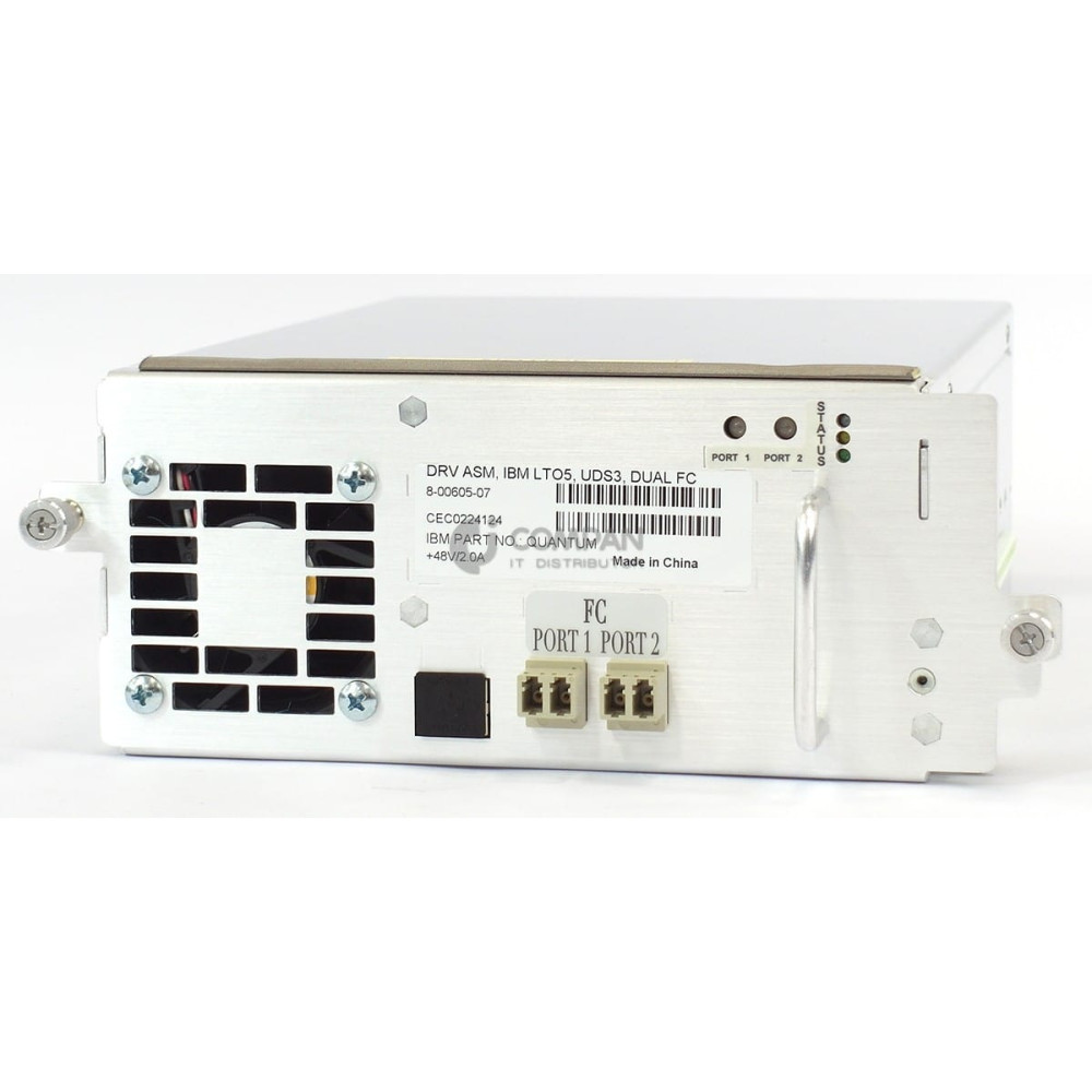 UF-IN-LTO5-FC QUANTUM LTO5 DUAL FC TAPE DRIVE FOR SCALAR I500 I2000 I6000